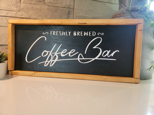 Coffee Bar Sign
