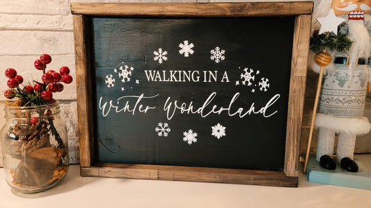 Winter Wonderland Sign