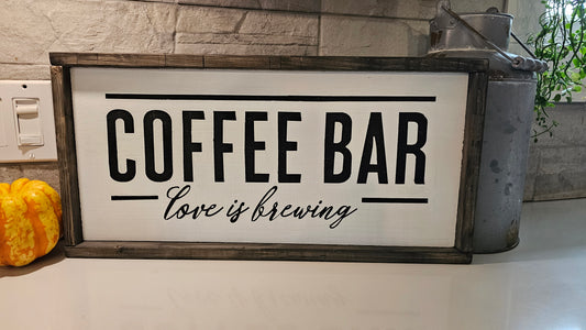 Coffee Bar Sign
