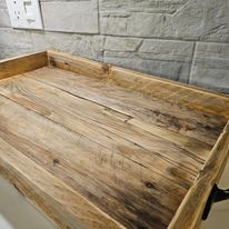Rustic Wood Serving Tray